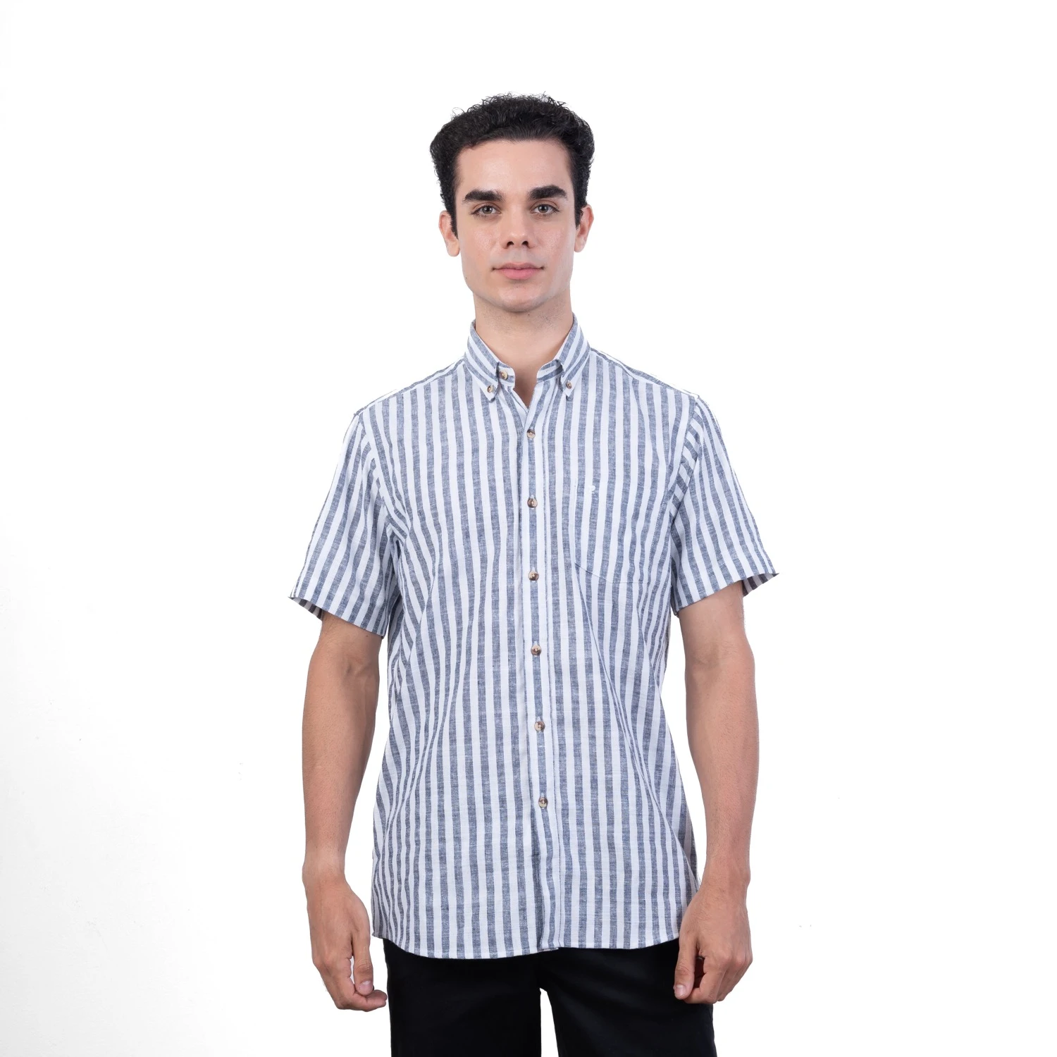 Camisa manga corta Etiqueta Linen Collection