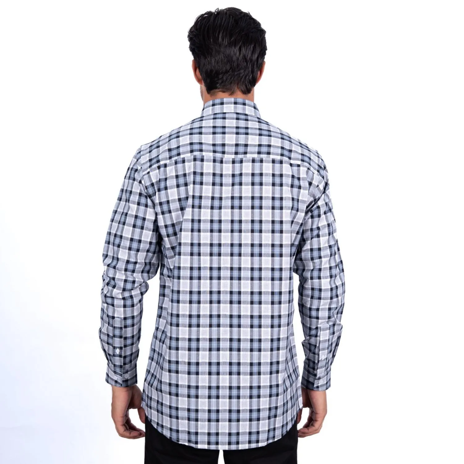 Camisa manga larga Etiqueta Azul con diseño Francés vista 2