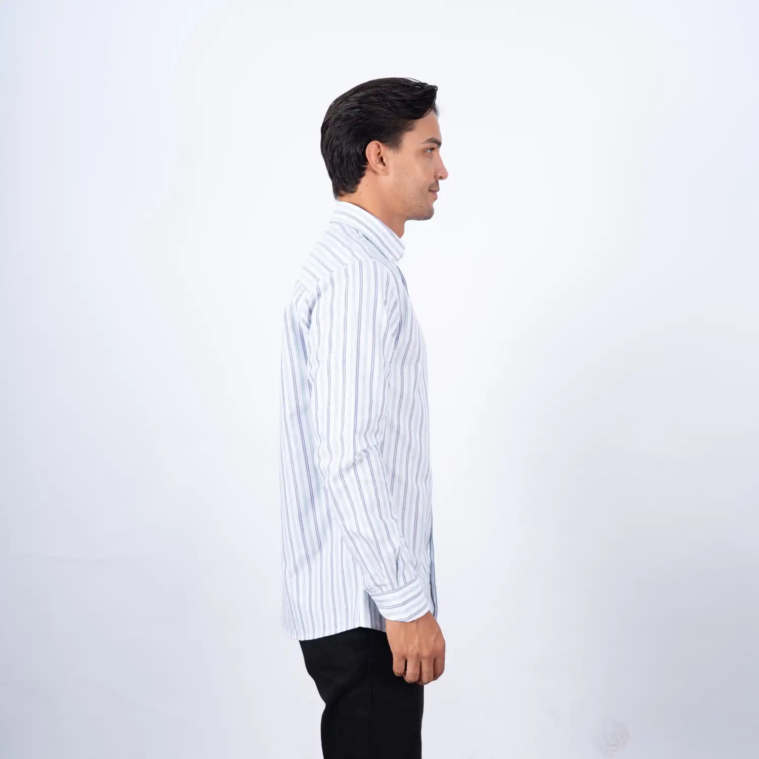 Camisa manga larga Etiqueta Azul con diseño Francés vista 2