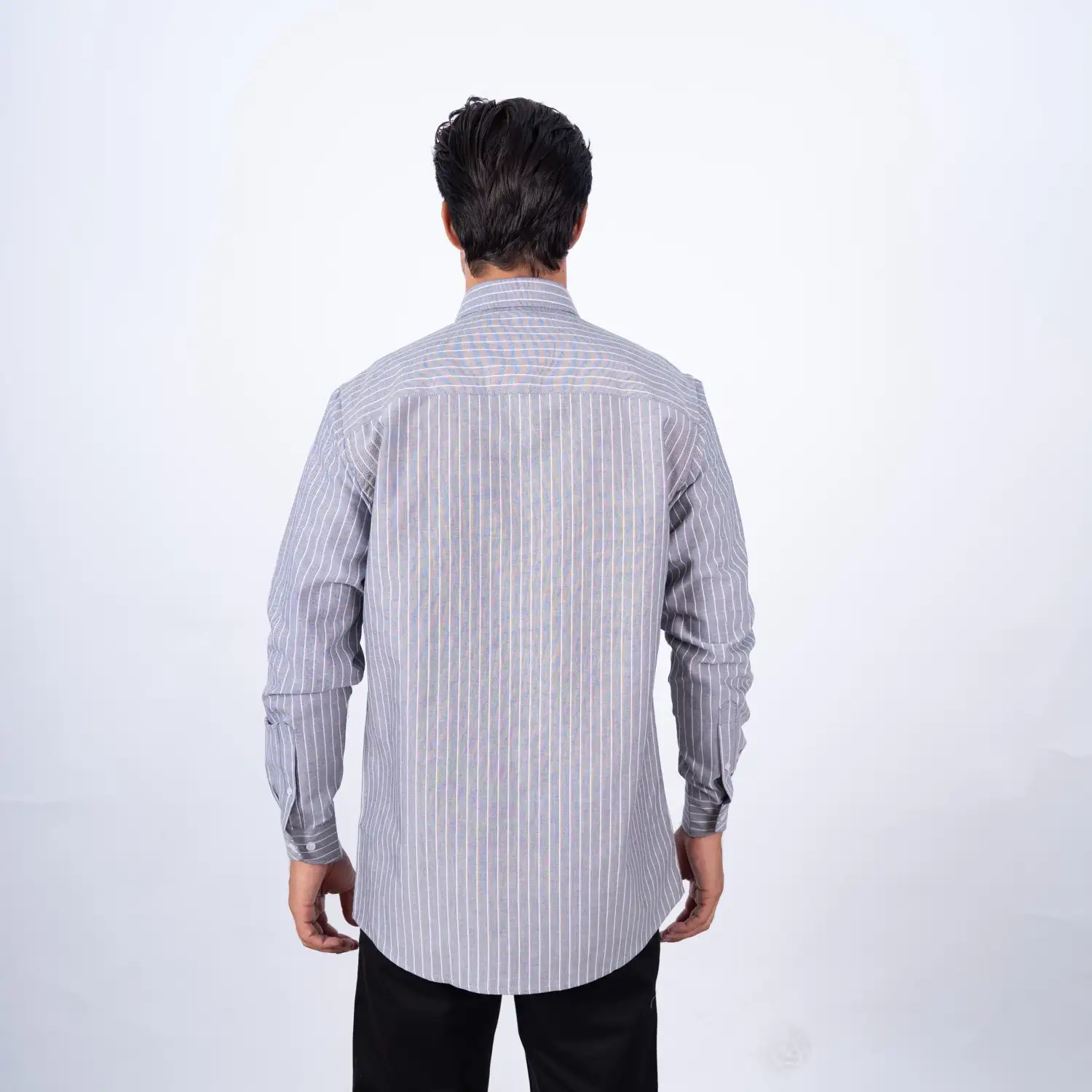 Camisa manga larga Etiqueta Azul con diseño Francés vista 3