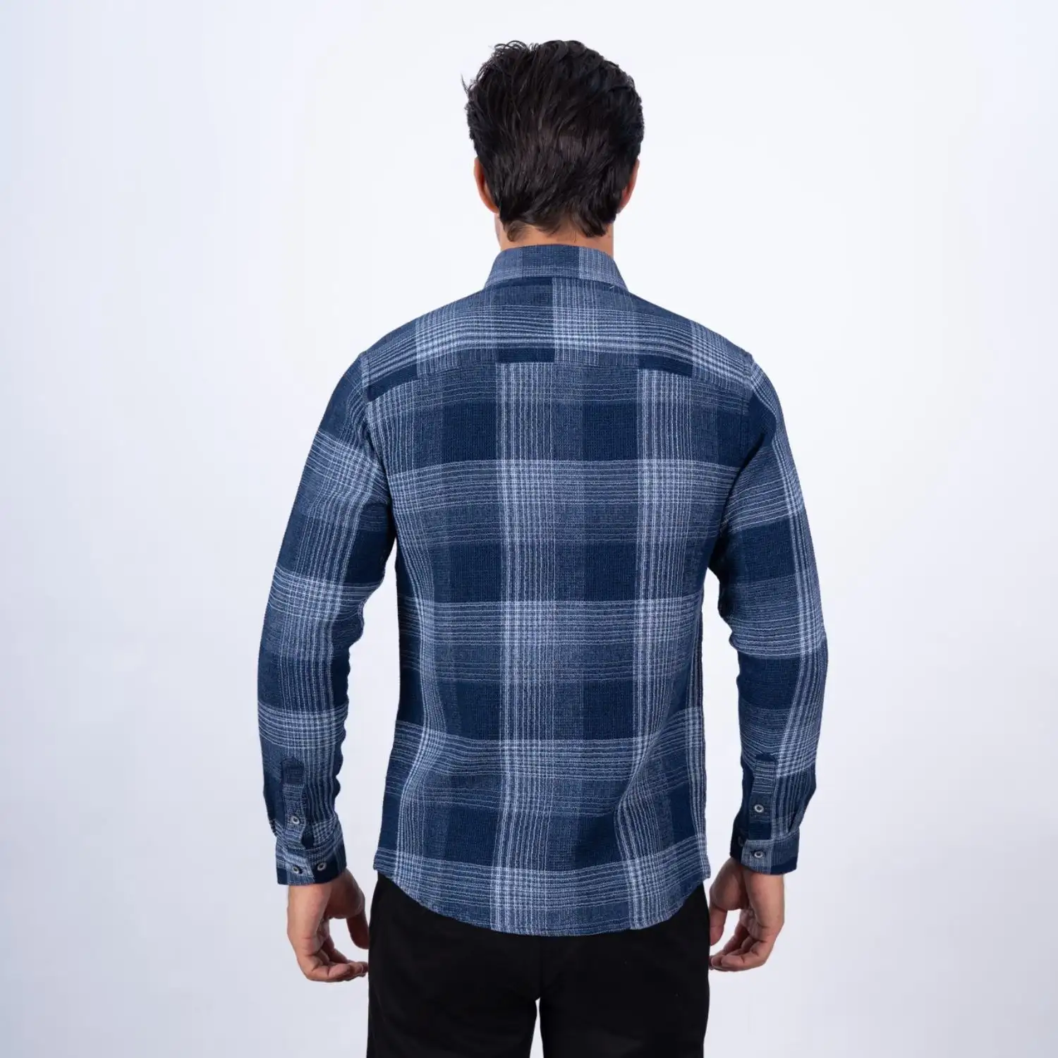 Camisa manga larga Etiqueta Pierre Cardin Jeans con diseño Francés vista 2
