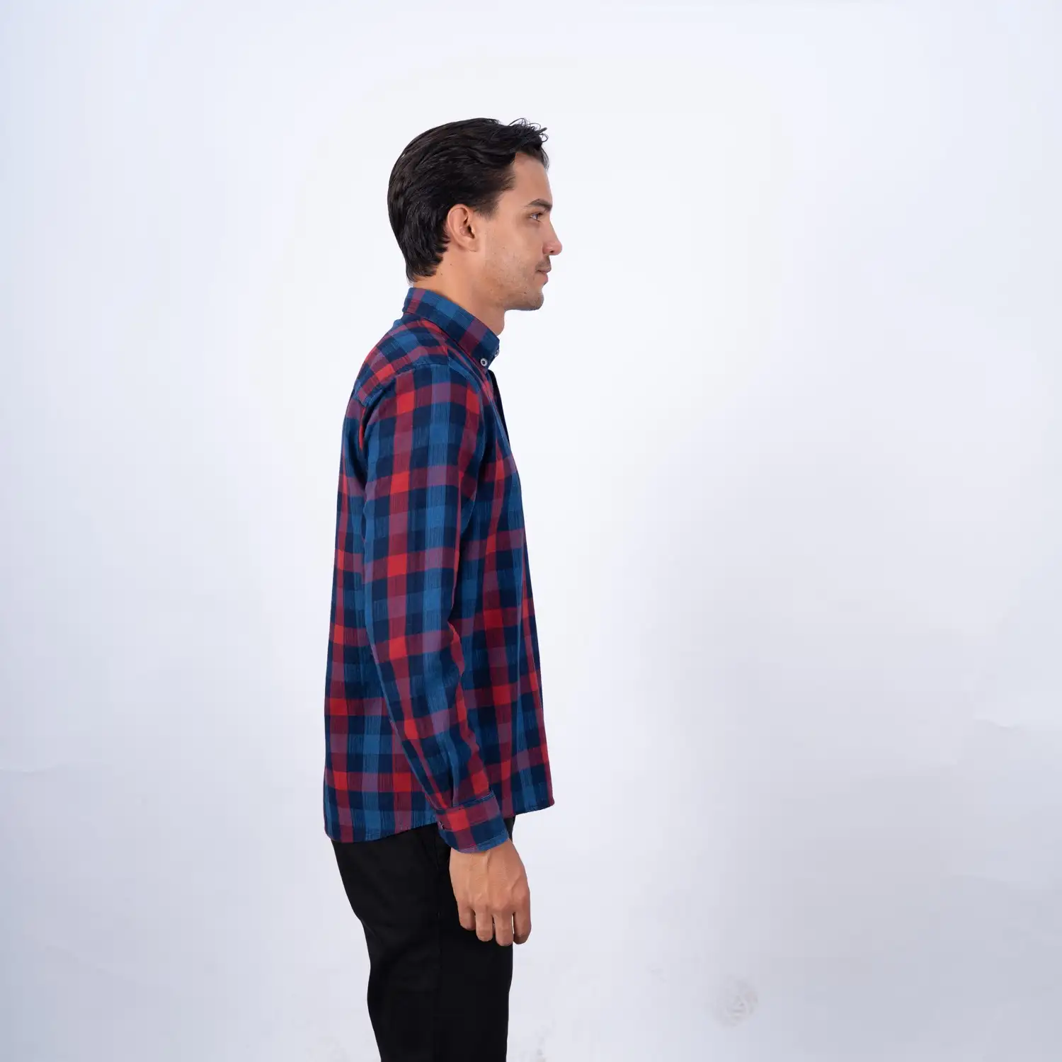 Camisa manga larga Etiqueta Pierre Cardin Jeans con diseño Francés vista 3