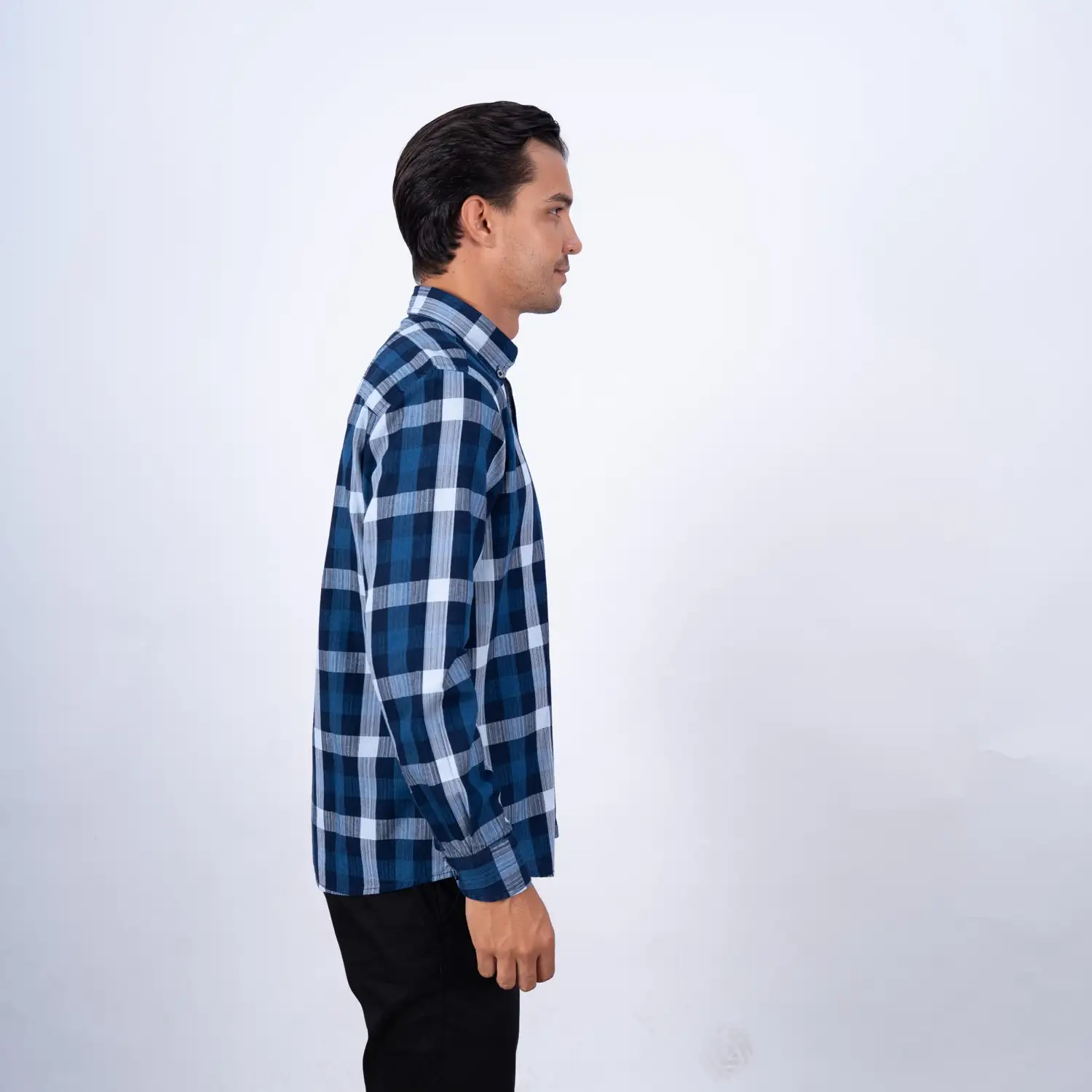 Camisa manga larga Etiqueta Pierre Cardin Jeans con diseño Francés vista 3
