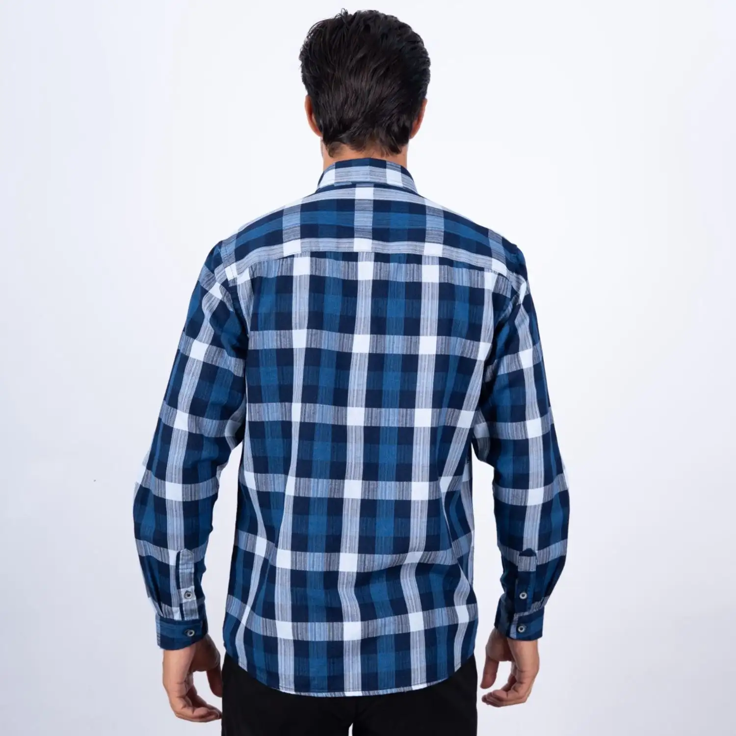 Camisa manga larga Etiqueta Pierre Cardin Jeans con diseño Francés vista 2