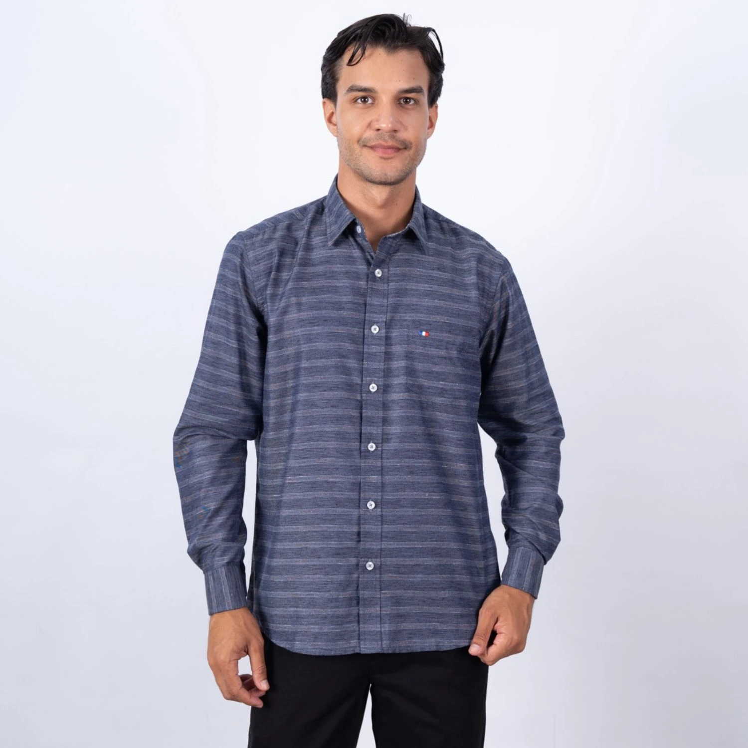Camisa manga larga Etiqueta Azul
