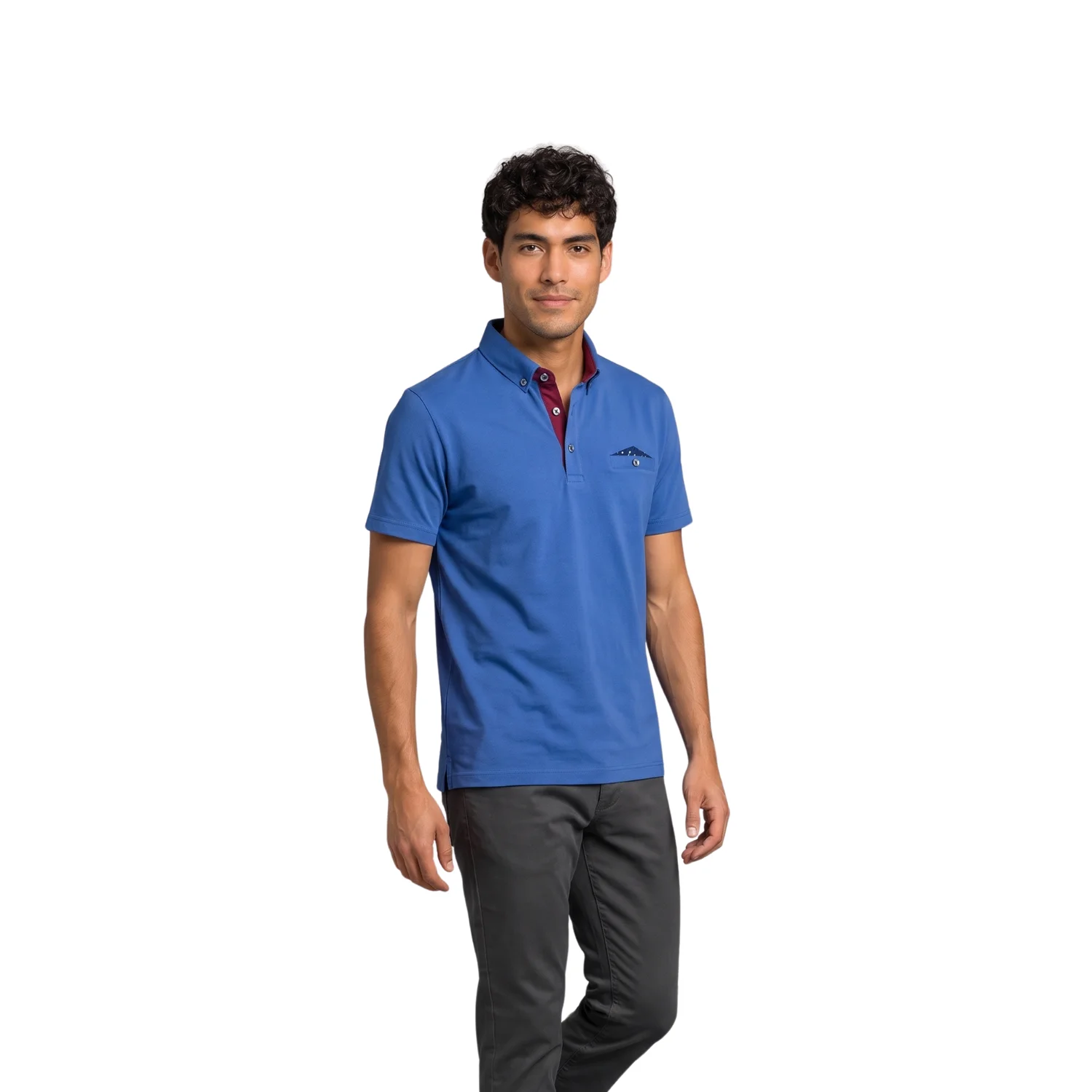 Polo manga corta Box Jersey vista 2
